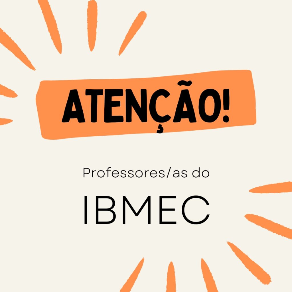 Sinpro-Rio convoca profs do IBMEC, listados na matéria, para preenchimento de cadastro