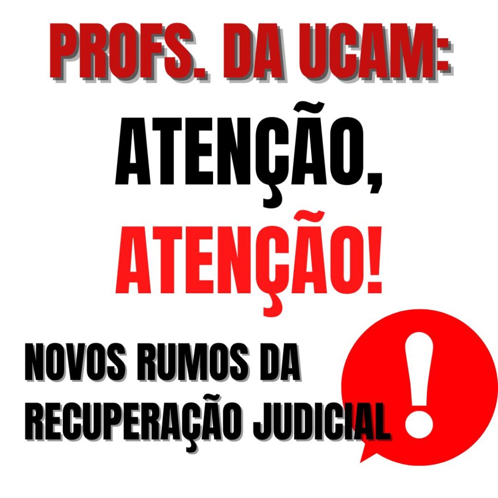 Novos Rumos da Recuperação Judicial da Universidade Candido Mendes (UCAM)