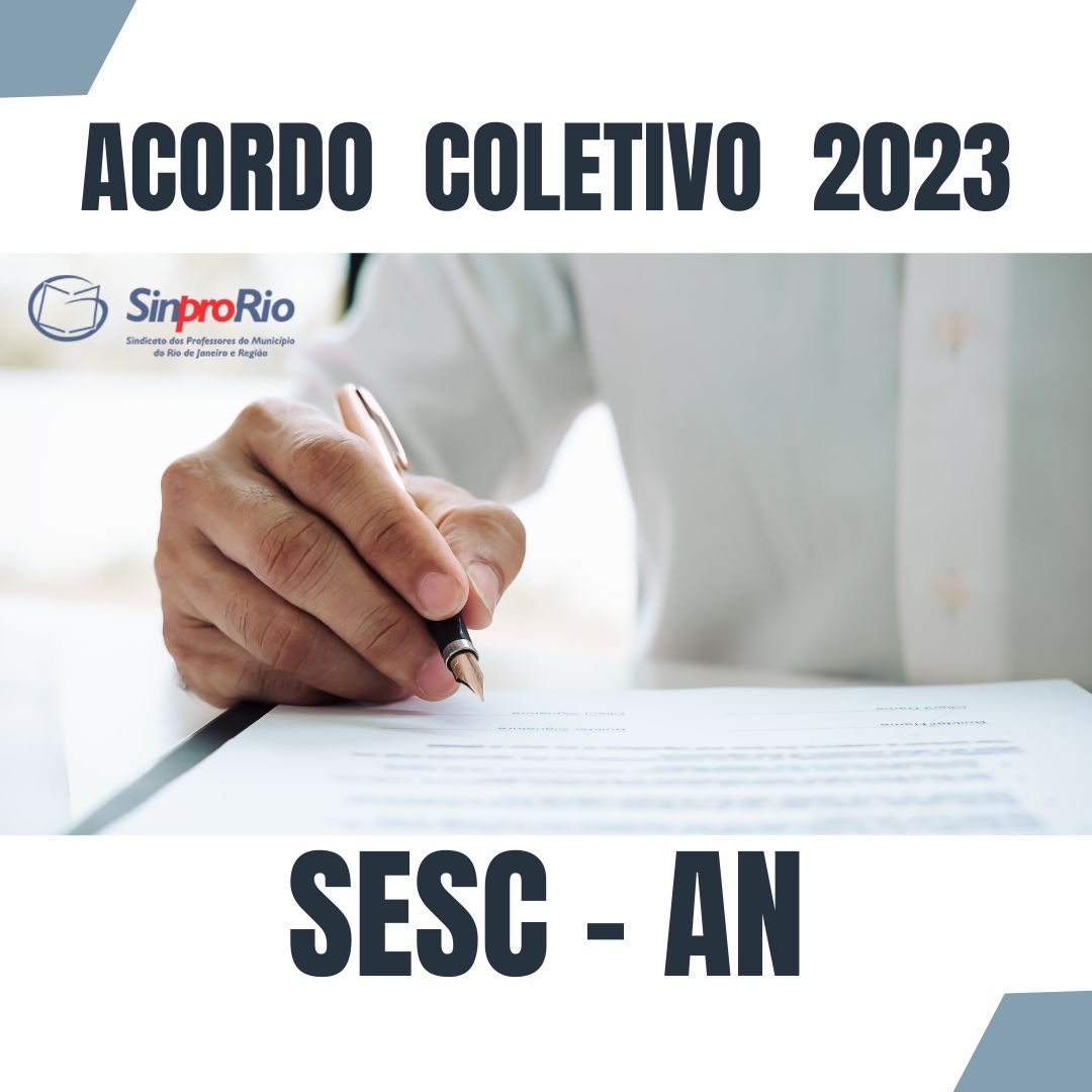 Assinado ACT 2023 do SESC – AN