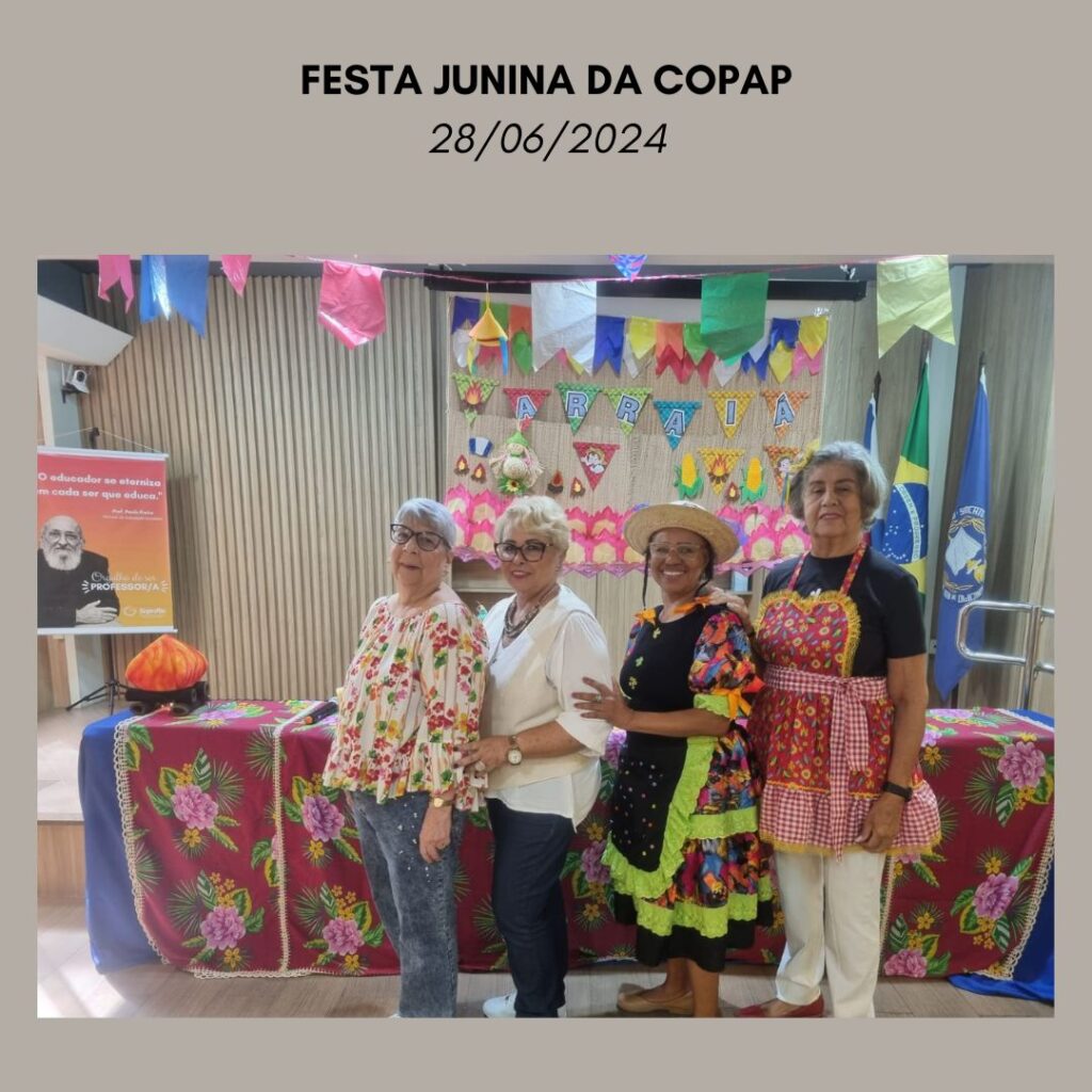 Copap realiza tradicional Festa Junina no dia 28 de junho!