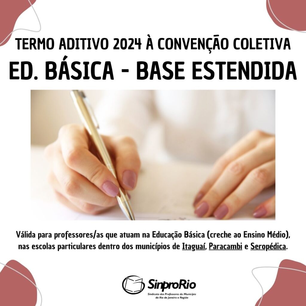 Camp. Salarial – Base Estendida: assinado Termo Aditivo 2024 à Convenção Coletiva (CCT)