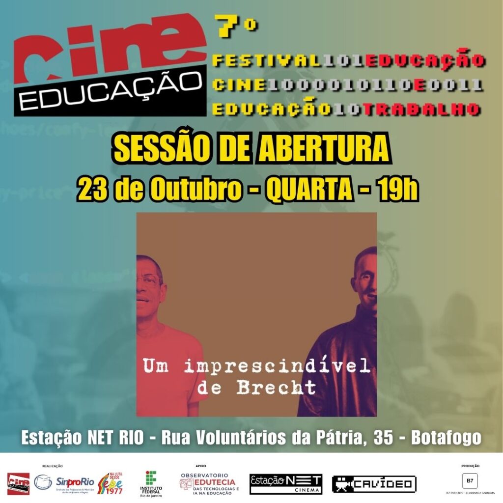 7º Festival Cine Educação estreia nesta quarta-feira (23) no Rio de Janeiro