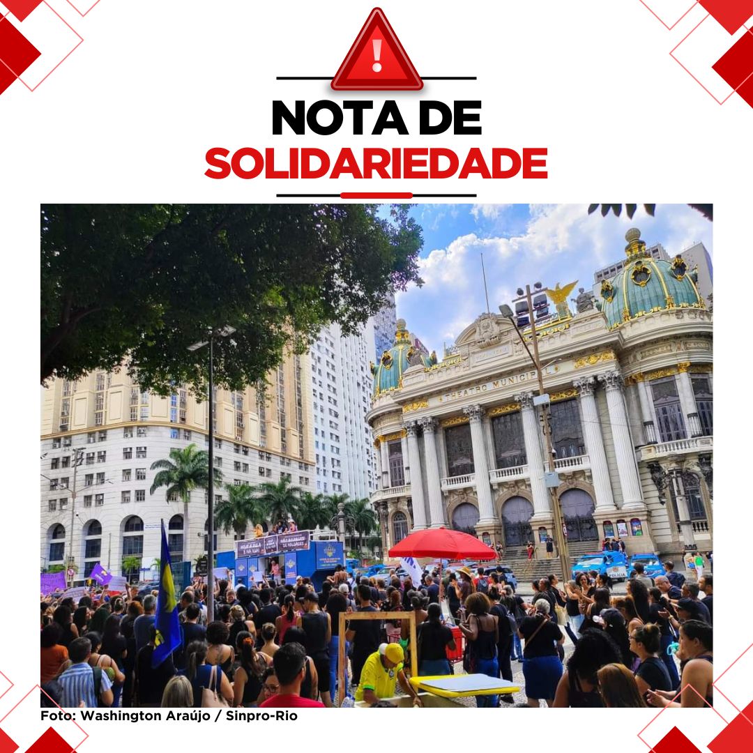 Nota de Solidariedade aos Profissionais da Educação Municipal